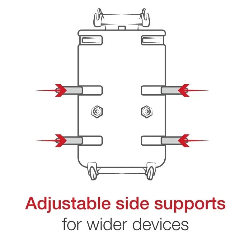 RAM Quick-Grip XL Telefoonhouder met Bal & Vibe-Safe Adapter