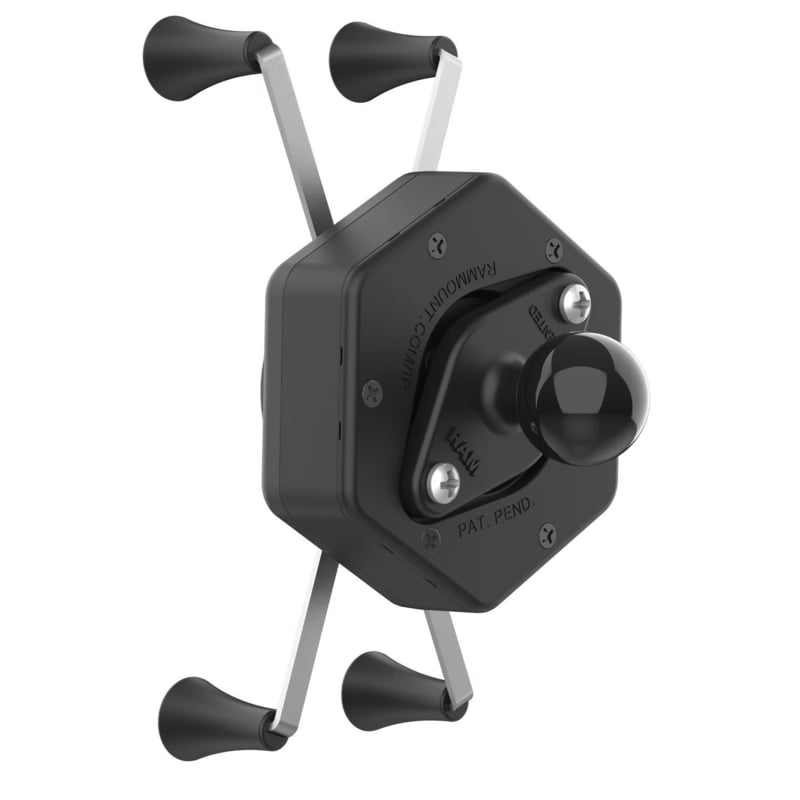 RAM X-Grip Grote Telefoonhouder met Bal & Vibe-Safe Adapter