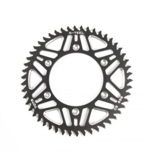 S-teel achtertandwiel 49 tands aluminium Zwart Beta/Gas Gas/Husqvarna – 13/Sherco