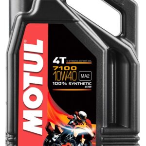 MOTUL 7100 4T motorolie – 10W40 4 liter 100% synthetisch
