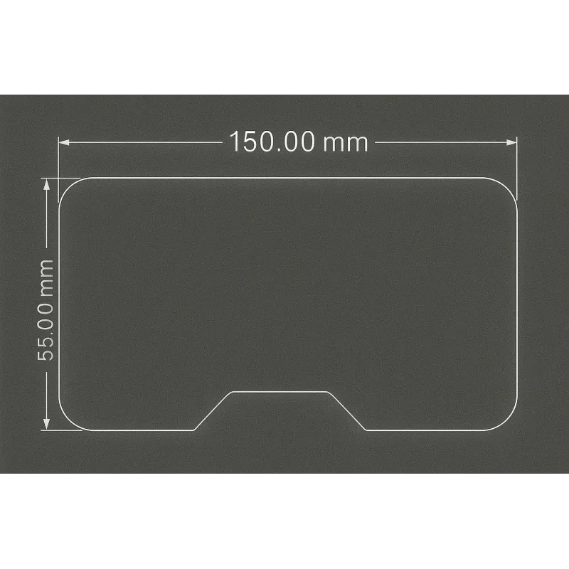 AF Protect Nose Cutting 55MM Smart Film Lens Protector – 2Pcs