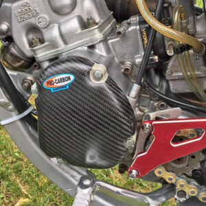Pro Carbon ontstekingsdeksel sticker Yamaha YZ 125 2005-2023 & Fantic XX 125 2021-2023