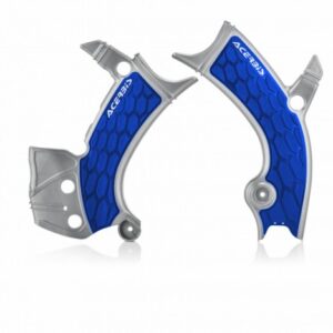 Acerbis X-Grip frame beschermers blauw / zilver Yamaha YZ 250F 19- & YZ 450F 18- & WR 250F 20 & WR 450F 19-