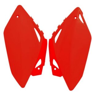 Racetech zijnummerborden rood Honda CRF 450R 05-06