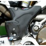 Pro Carbon framebeschermers Kawasaki KX 125 03- & KX 250 03-04