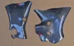 Pro Carbon framebeschermers Suzuki RM 125 2004-2008