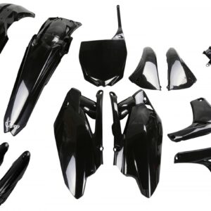 UFO plastic kit Zwart Yamaha YZ 450F 2011-2013 ( full kit )