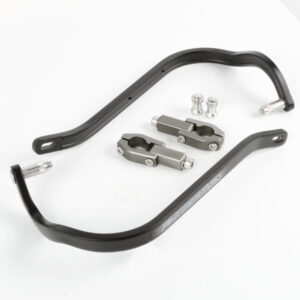 Zeta Handkappen Bend Zwart met bevestigingset voor 22mm stuur