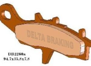 Delta Braking Sintered Voor remblokken DB2260 type N