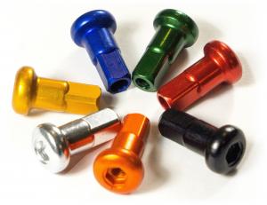 Haan Wheels nippel set Rood voor 32 spaken Honda/Kawasaki/KTM/Suzuki/Husqvarna/Yamaha