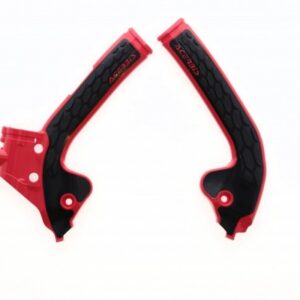 Acerbis X-Grip frame beschermers Zwart / Rood KTM SX 85 18- & Husqvarna TC 85 18- & Gas Gas MC 85 2021