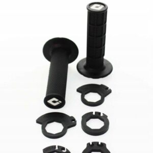 Odi Lock-On handvaten alle 2+ 4 takt Half Waffle Zwart