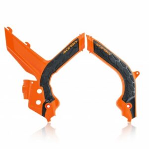 Acerbis X-Grip frame beschermers oranje / zwart KTM SX 125/150/250 19-22 & SX-F 250/350/450 19-22
